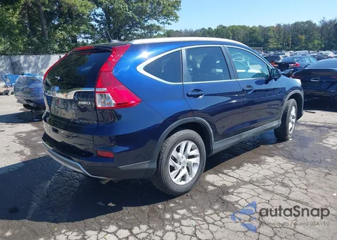 2016 Honda Cr-V Ex-L из США, поврежденный, VIN 2HKRM4H71GH711966